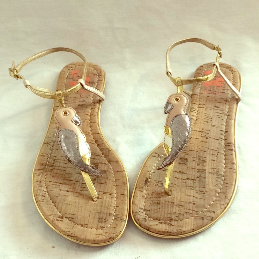 Circus By Sam Edelman Parrot Thong Sandals 9M EUC